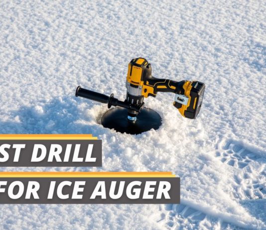 Fished That's featured image for best drill for ice auger.