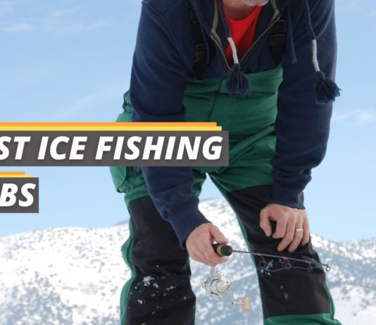 best ice fishing bibs featured image from FishedThat