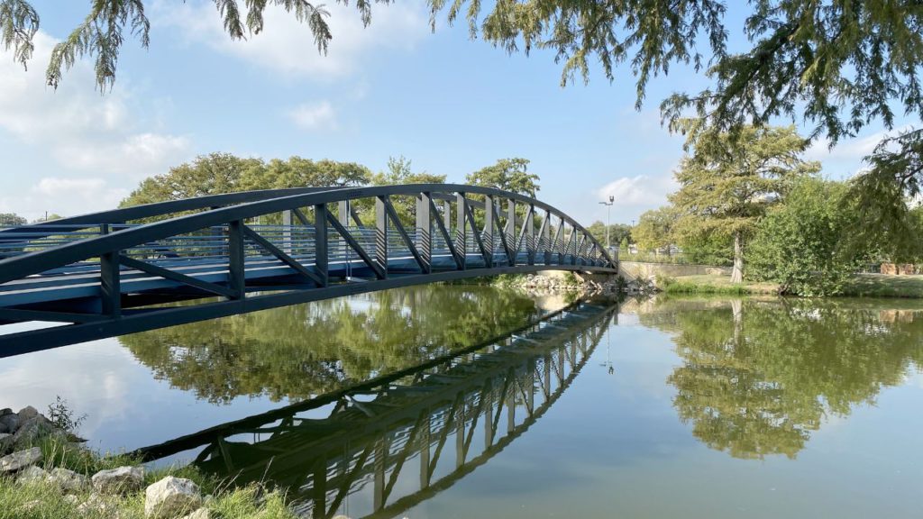 Bridge at Elmendorf Lake Park