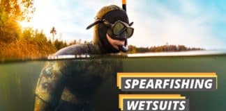 Best spearfishing wetsuits featured image from Fished That