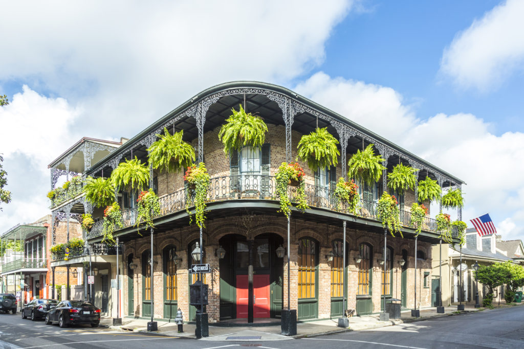 historic buildings in the French Quarter