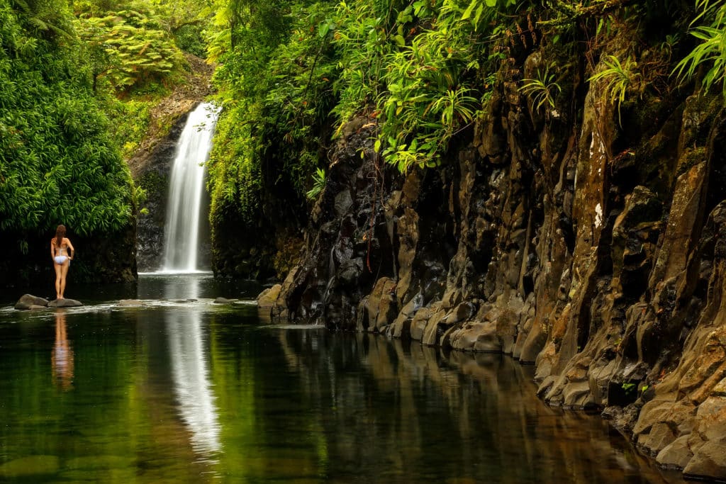 Wainibau,waterfall,at,the,end,of,lavena,coastal,walk,on