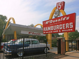The first McDonald's Store Museum in Illinois, USA